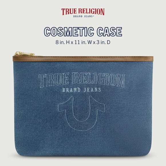 Women's Makeup Bag, Small Travel Cosmetic Zipper Pouch Organizer - Picture 2 of 6